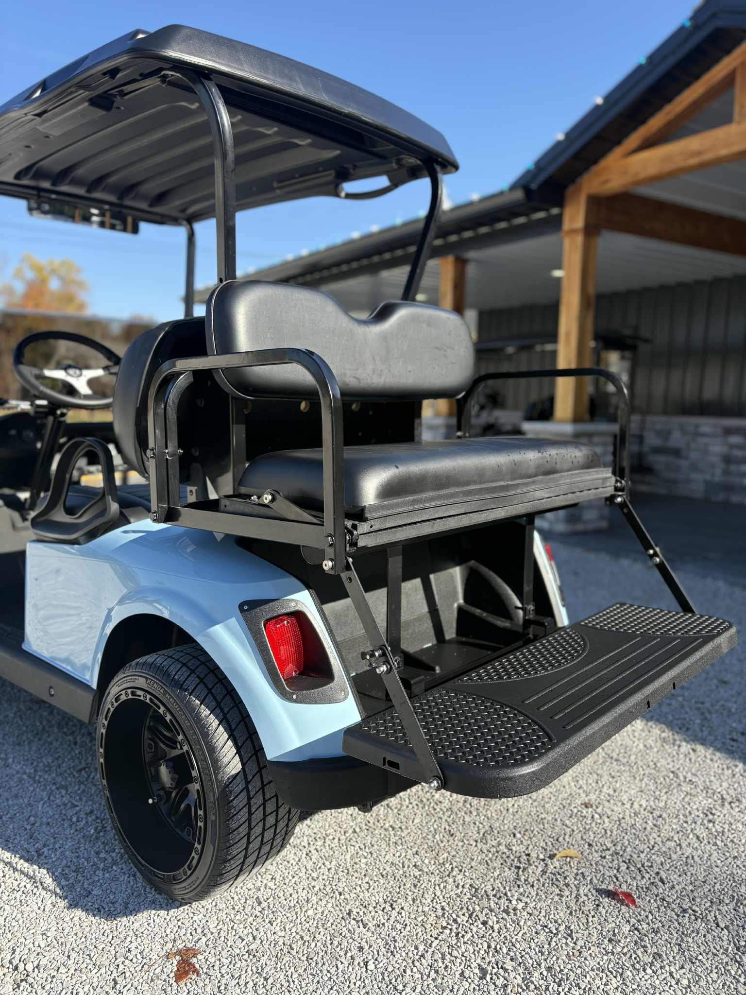 RXV Rear Folding Seat with Folding Step