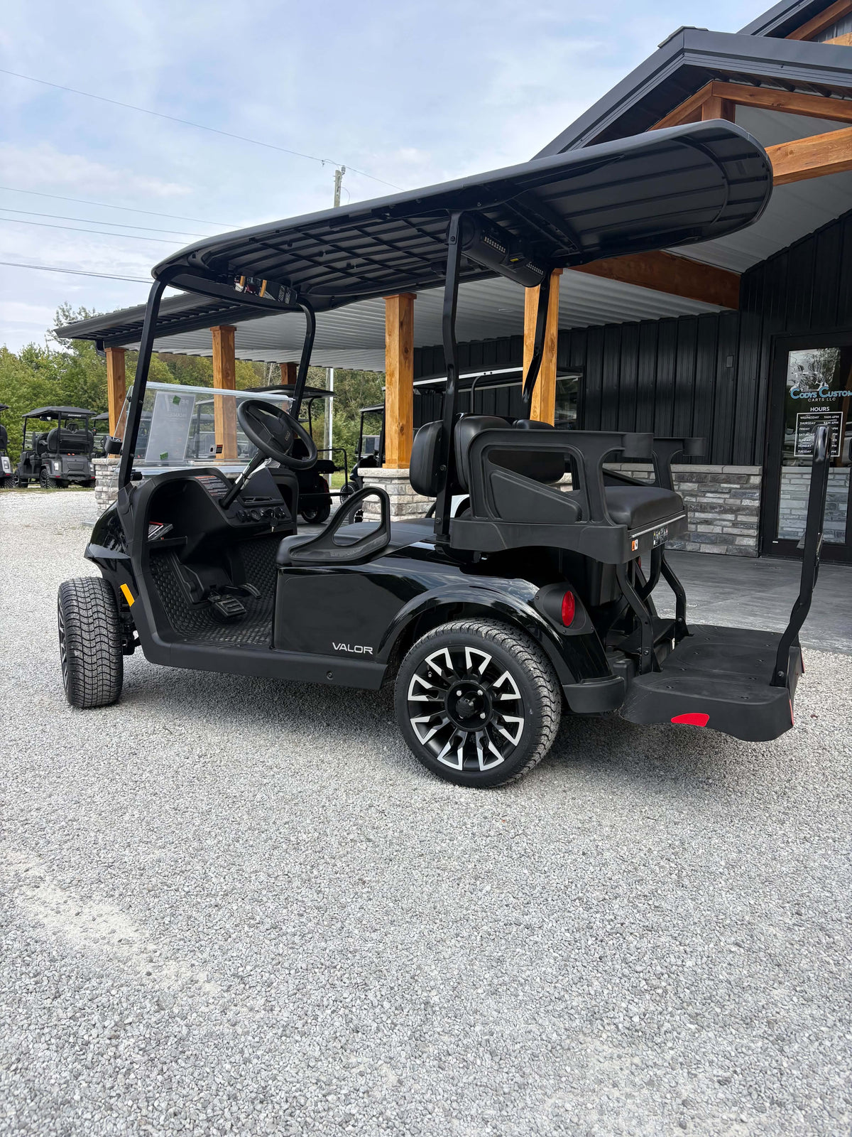 2027 EzGo Rxv Valor 4 Gas 13.5hp SKU: 599829