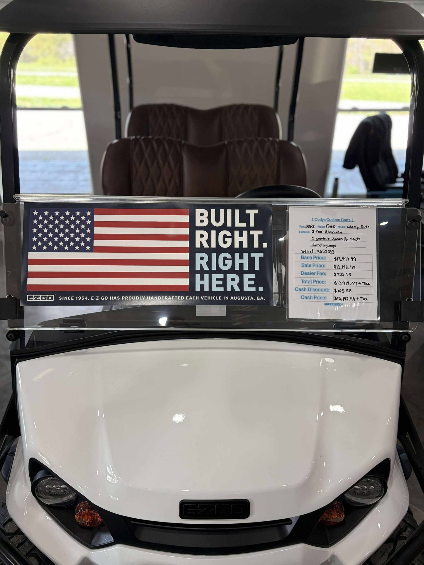 2025 EzGo Liberty Elite (Explorer Package)