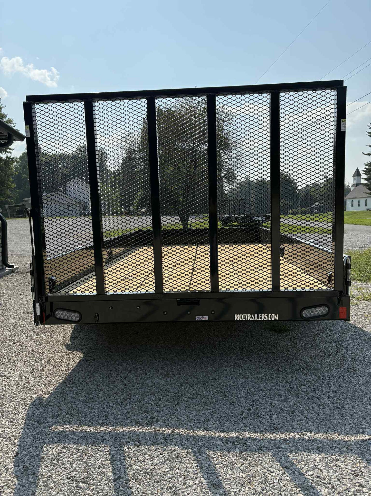 2025 Rice Stealth SST7612 Utility Trailer