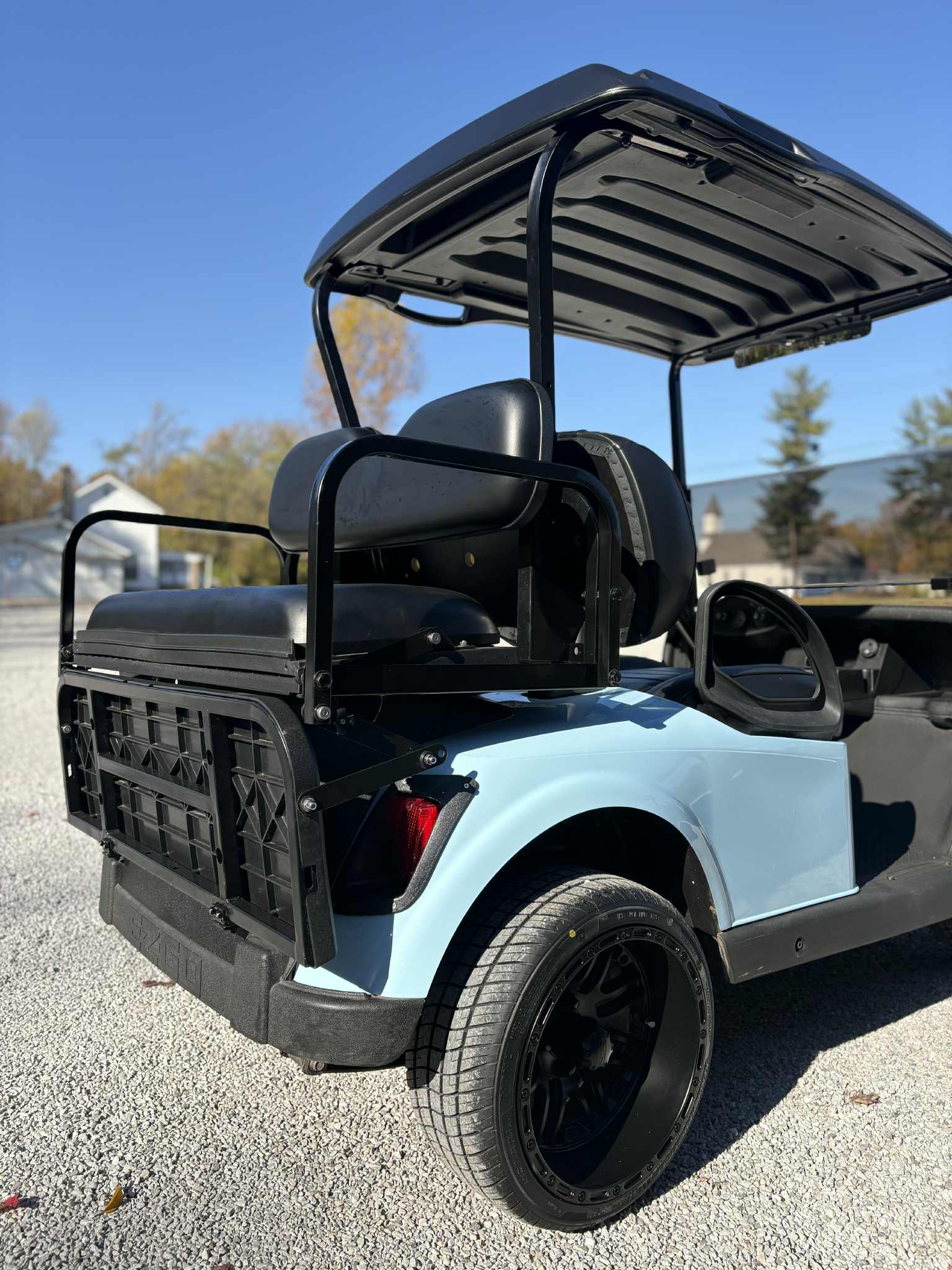 RXV Rear Folding Seat with Folding Step