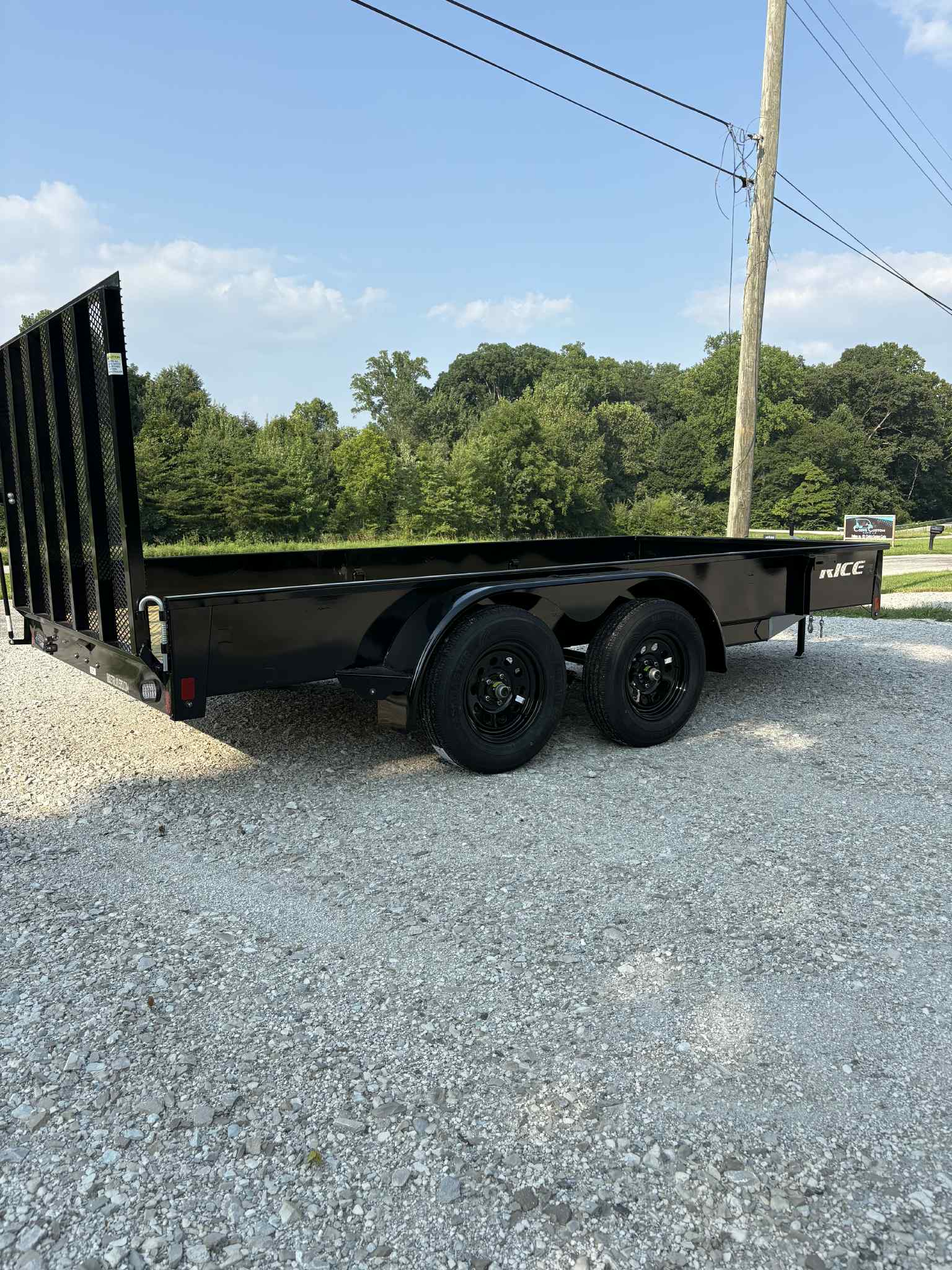 2025 Rice Stealth Magnum TST7614 Utility Trailer