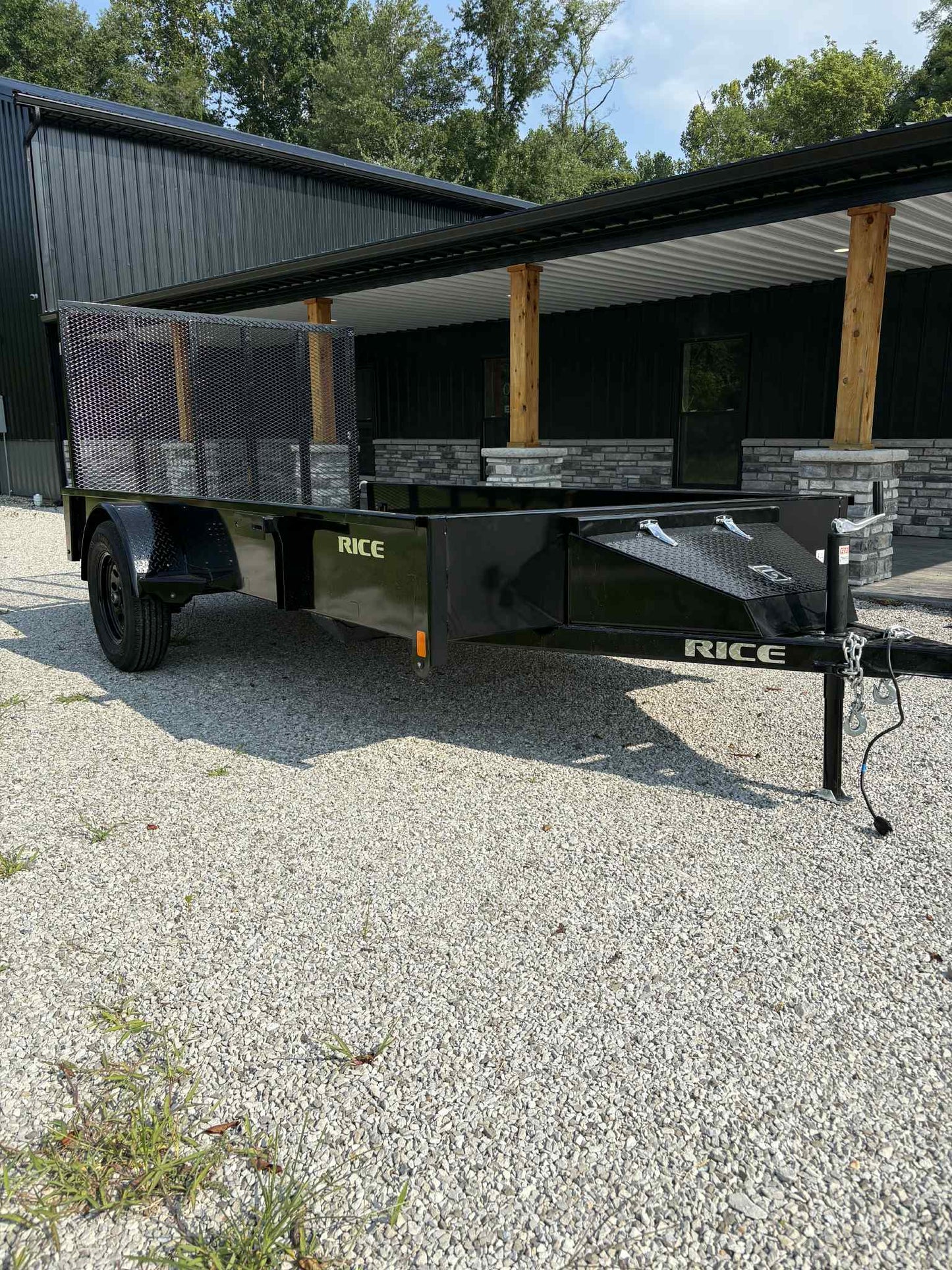 2025 Rice Stealth SST7612 Utility Trailer