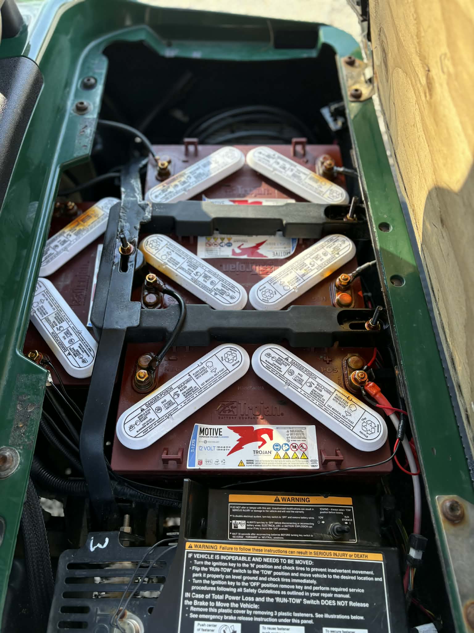 2019 EzGo Rxv Valor 48v SKU: 5511203