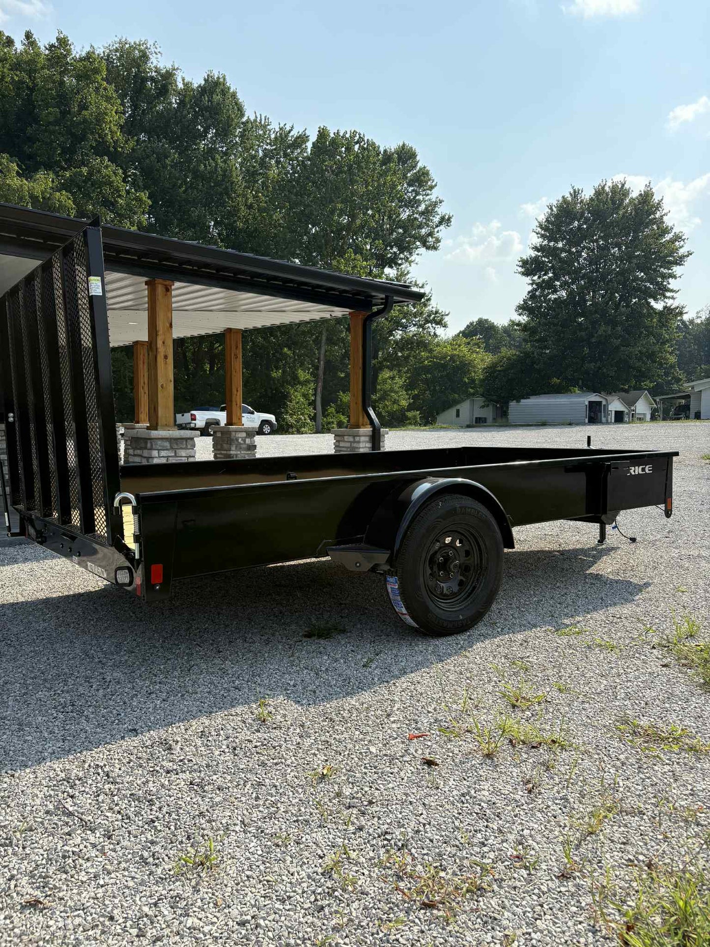 2025 Rice Stealth SST7612 Utility Trailer