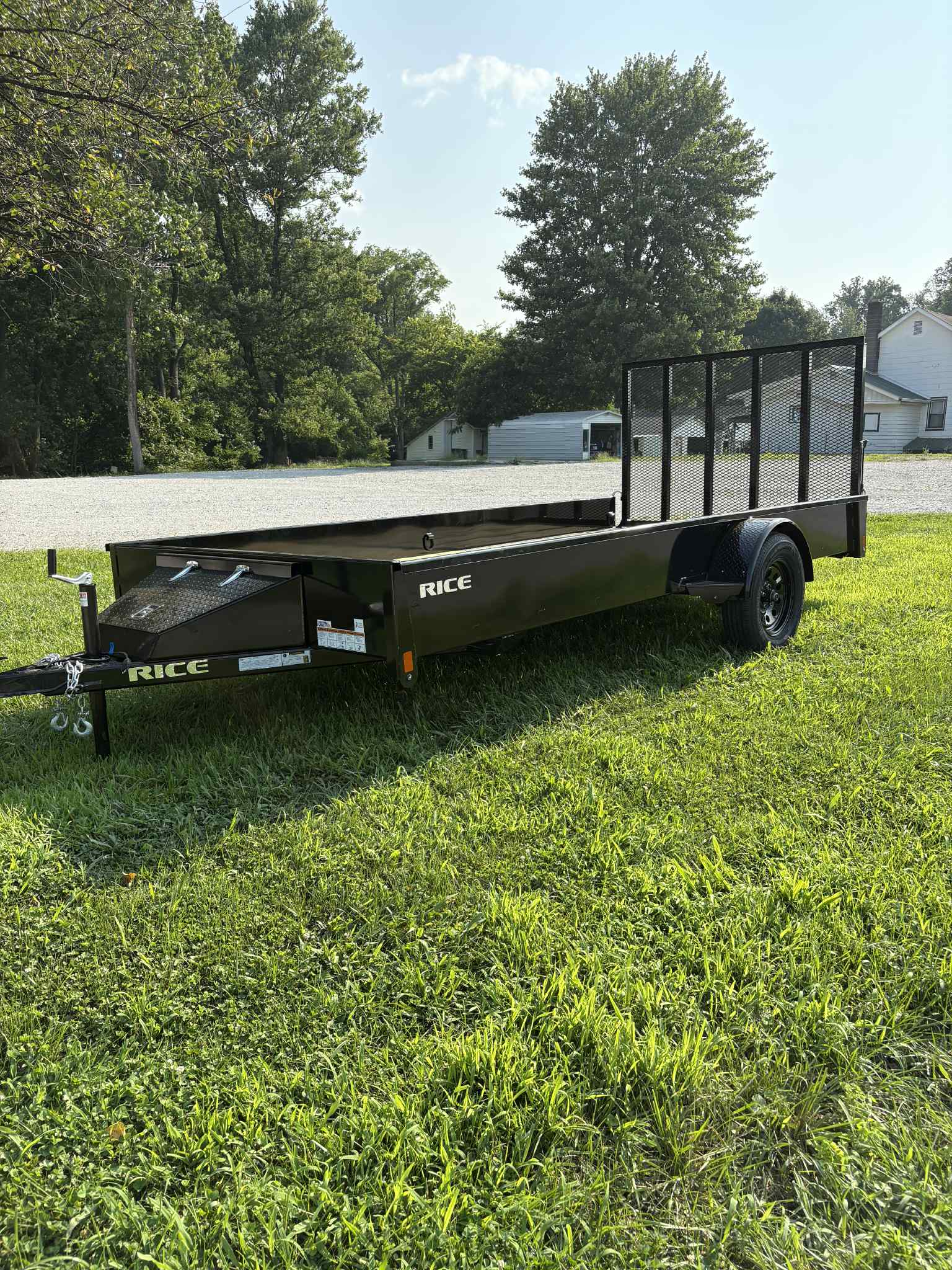 2025 Rice Stealth SST7614 Utility Trailer