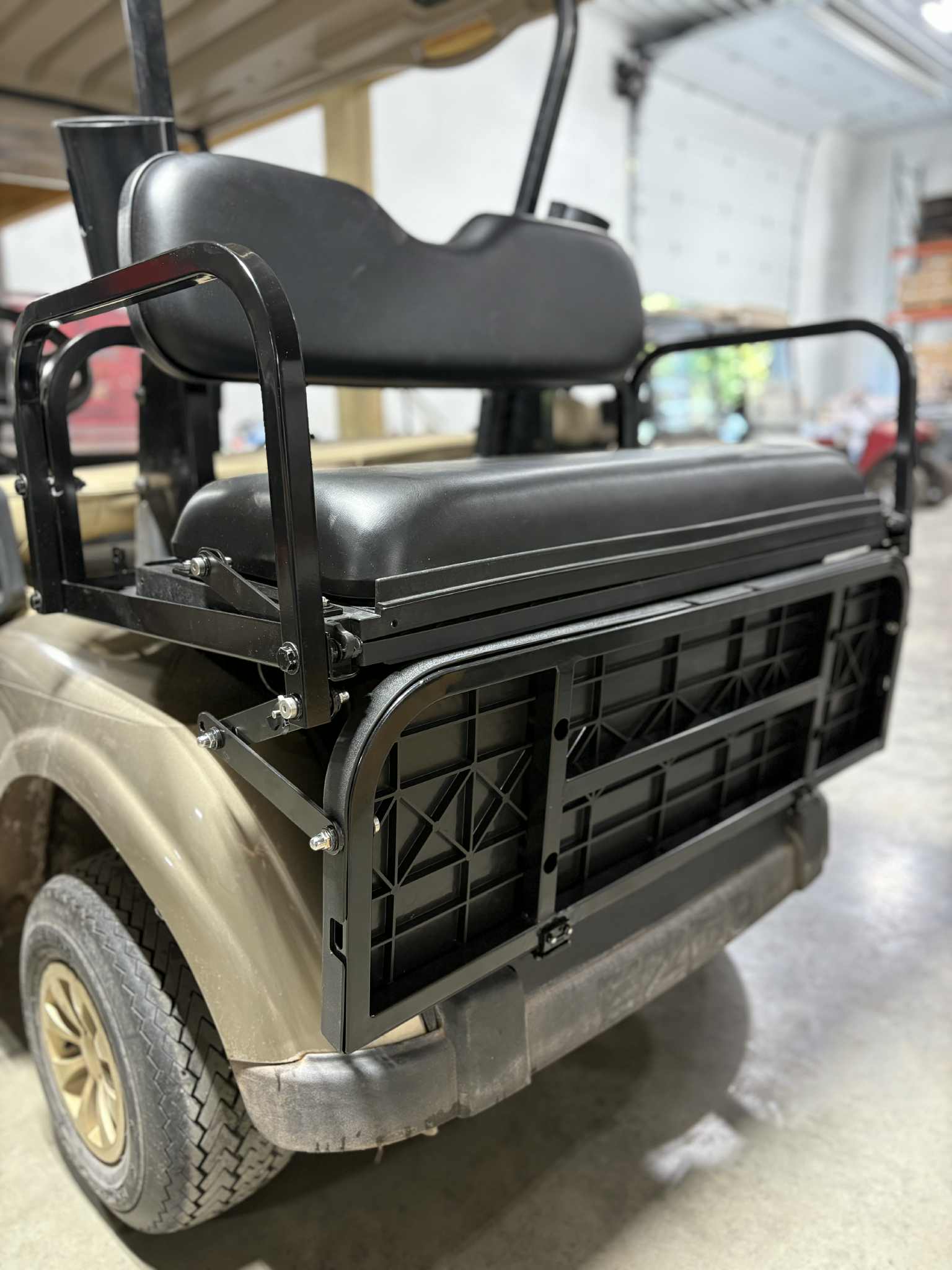 RXV Rear Folding Seat with Folding Step
