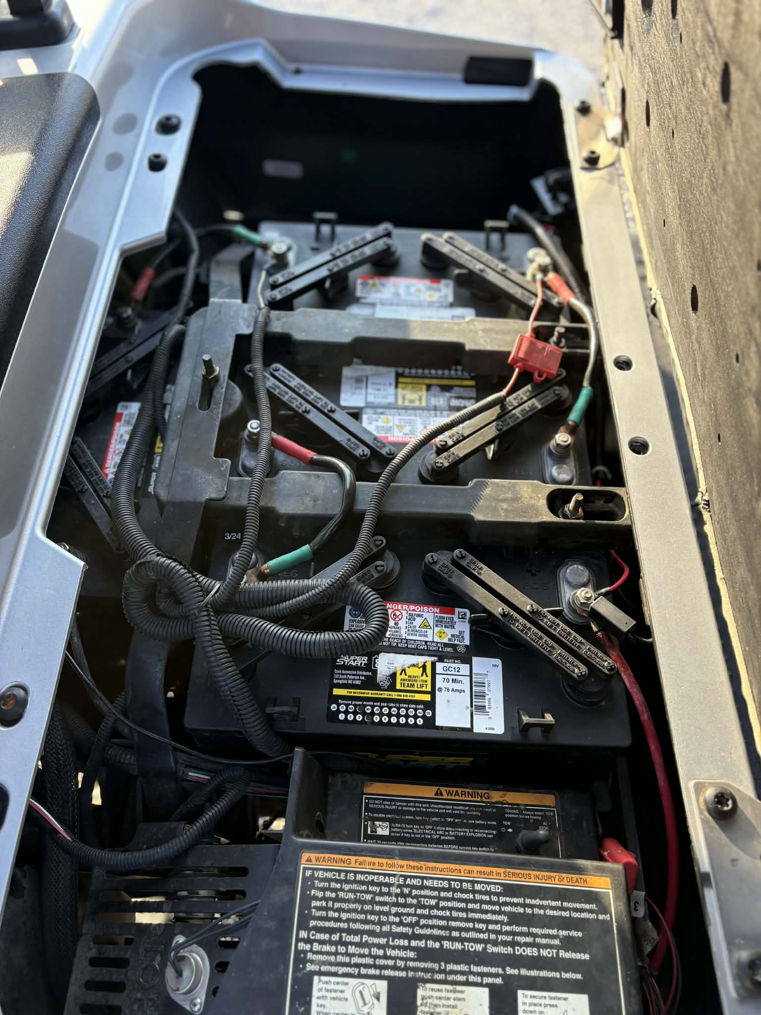 2014 EzGo Rxv Valor 48v SKU:5328461