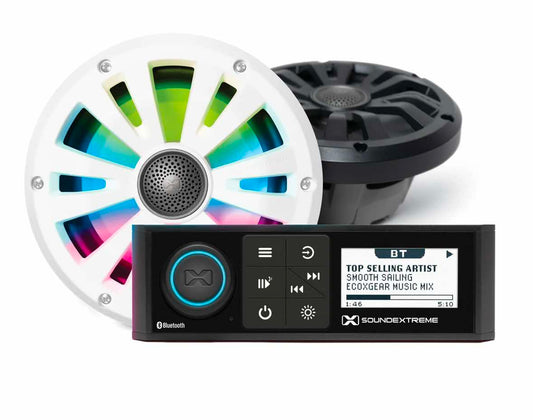 SoundXtreme Single Din Radio 6.5" Speaker Kit