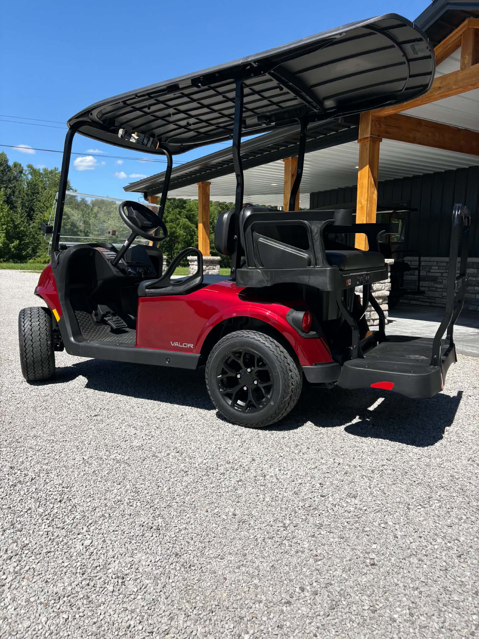 2027 EzGo Rxv Valor 4 Gas 13.5 (KAWASAKI) SKU: 5983882