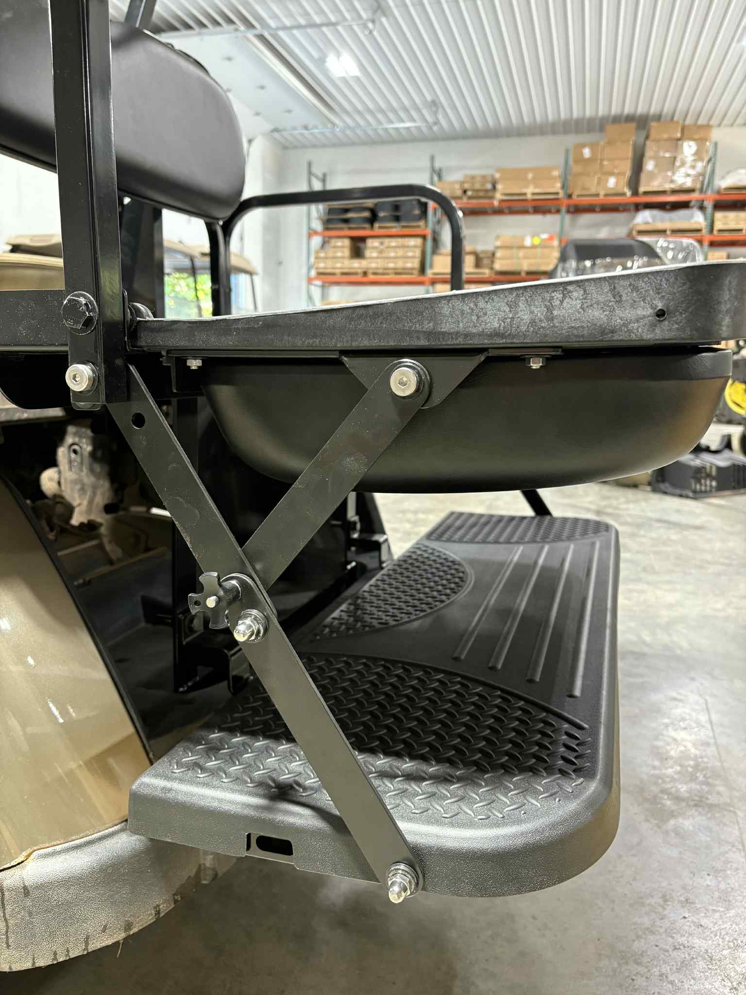 RXV Rear Folding Seat with Folding Step