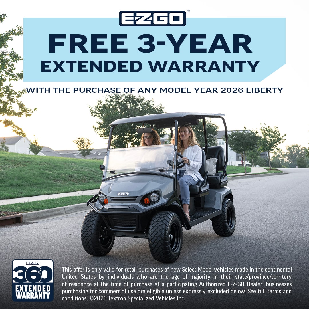 2026 EzGo Liberty Commuter Elite Lithium SKU: 3672651