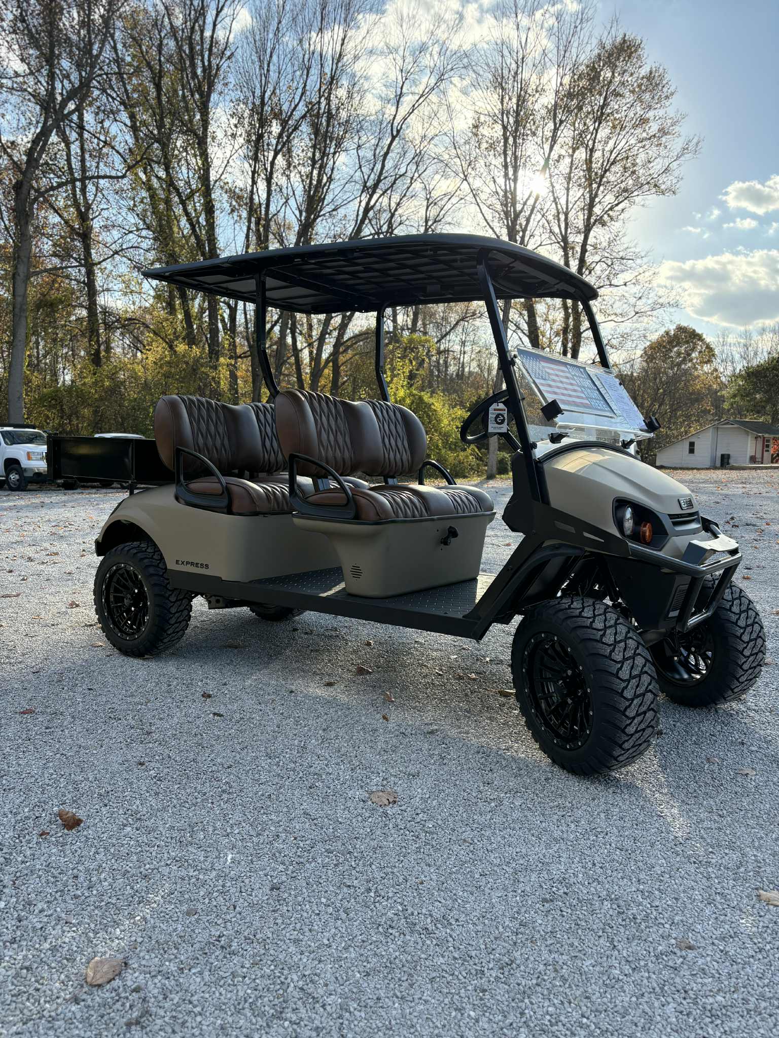 2026 EzGo Express 6 Explorer 13.5 Gas SKU:3664401