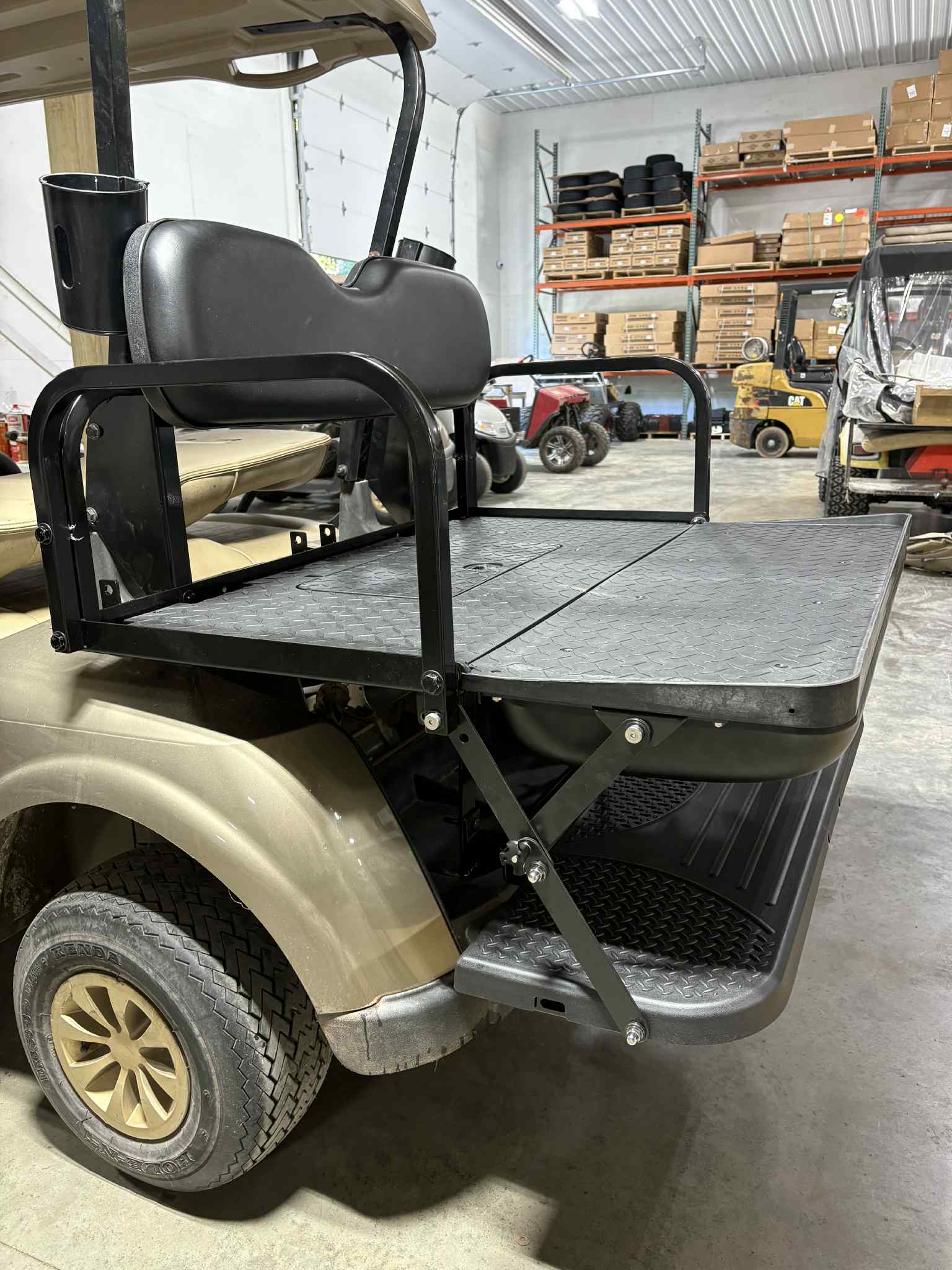 RXV Rear Folding Seat with Folding Step