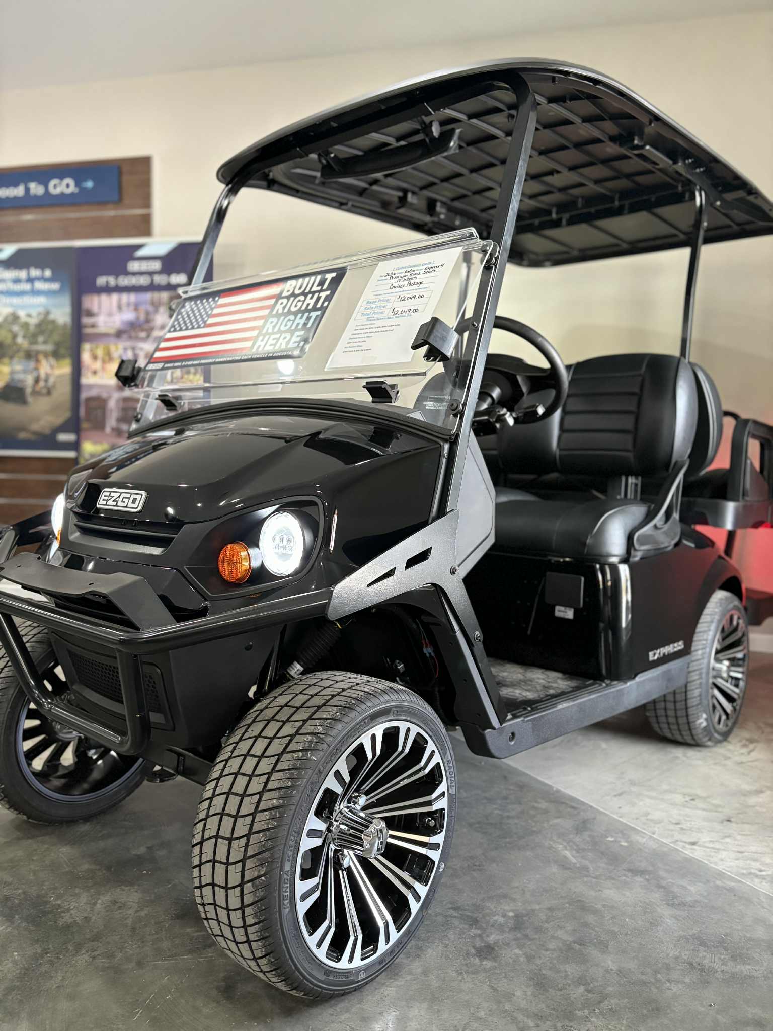 2026 EzGo Express 4 Cruiser 13.5 Gas SKU:3661628