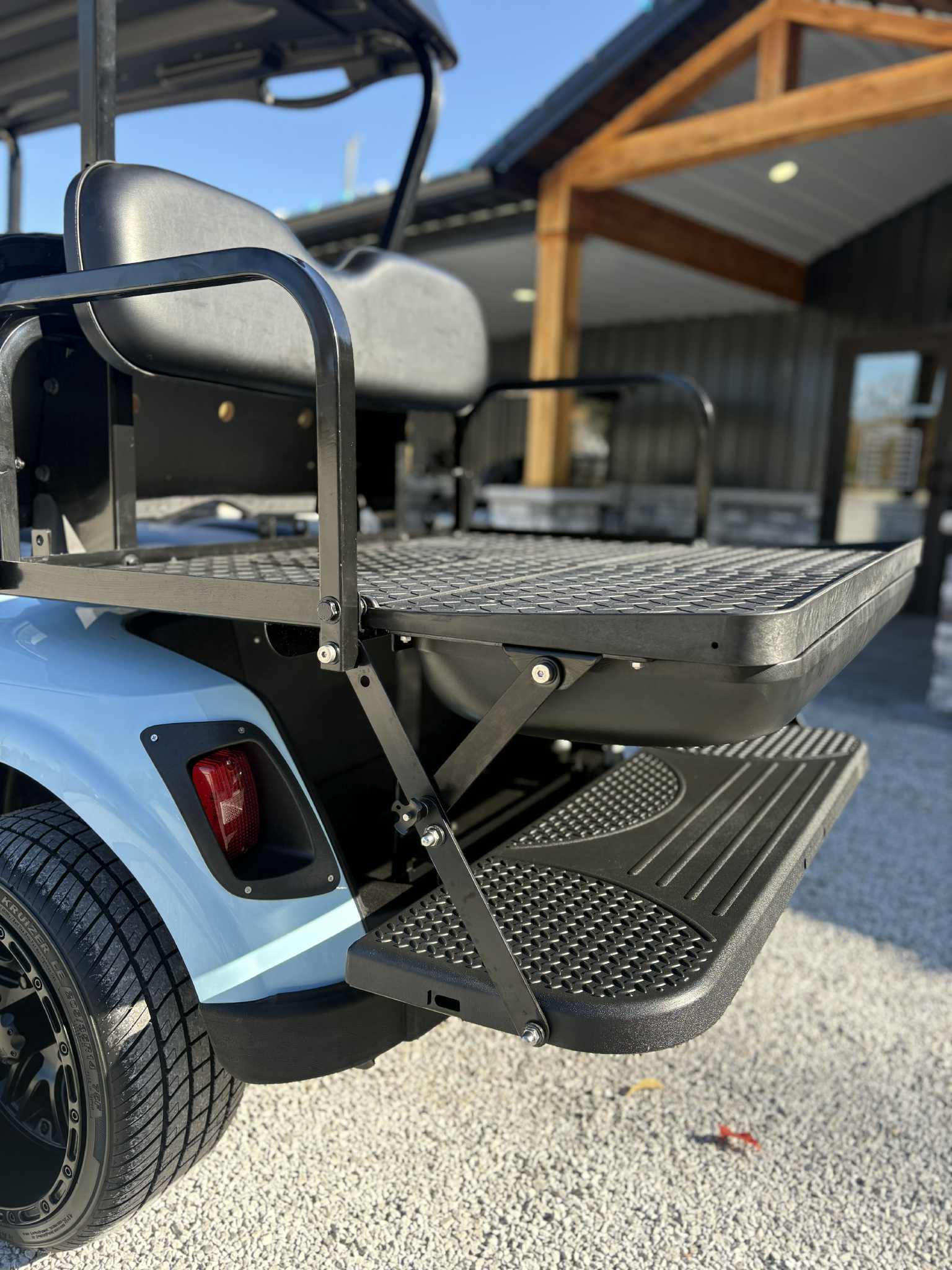 RXV Rear Folding Seat with Folding Step
